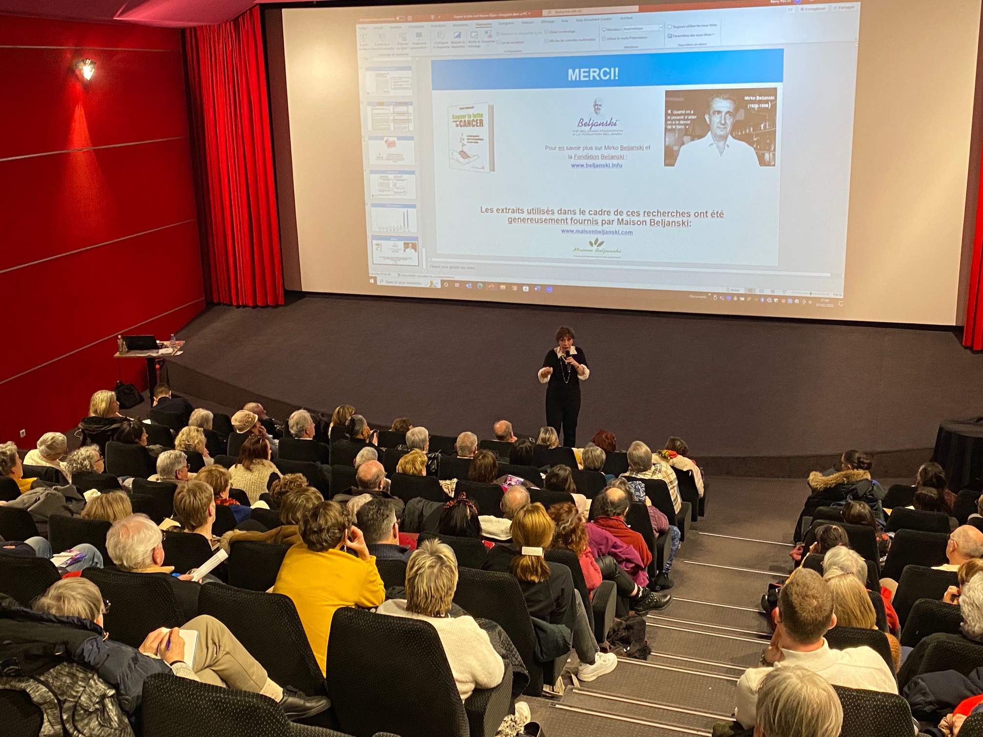 7 février 2023 à Dijon - "Gagner la lutte contre le cancer : la découverte dont la République n'a pas voulu", conférence avec Sylvie Beljanski